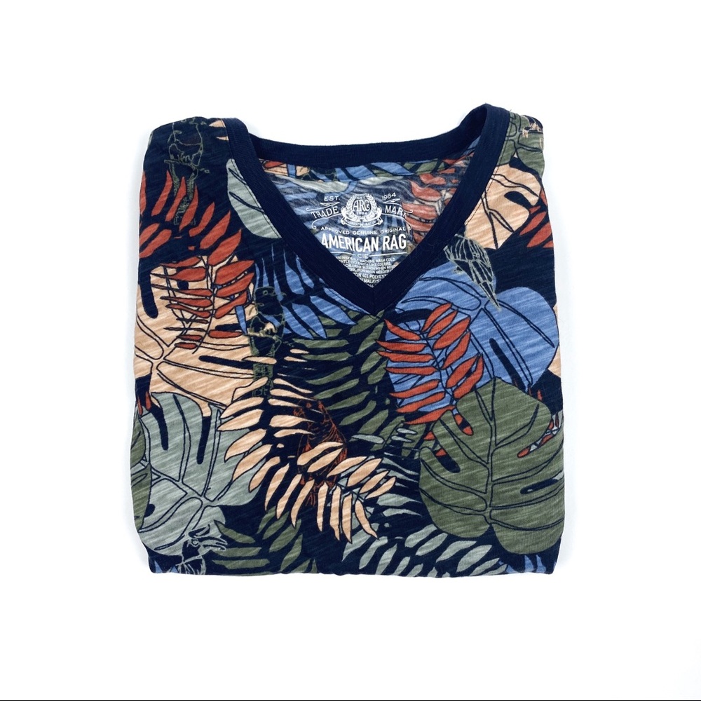 3 for $15 — Tropical V-Neck Tee